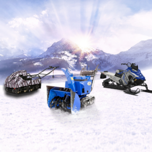 Winterfahrzeuge und Maschinen